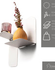 Metal Floating Wall Shelf - Tetris