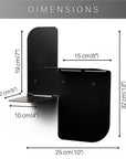 Metal Floating Wall Shelf - Tetris