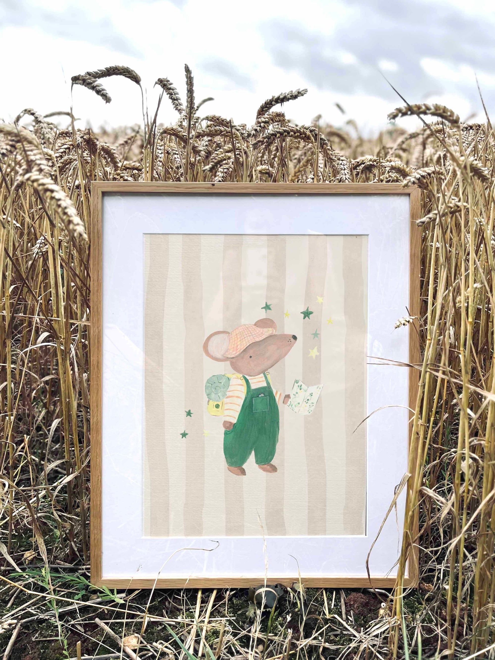 Adventure Awaits Art Print