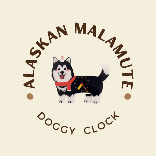 Playful Doggy Wall Clock-4