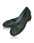 Alexandra Woven Leather Flats-2