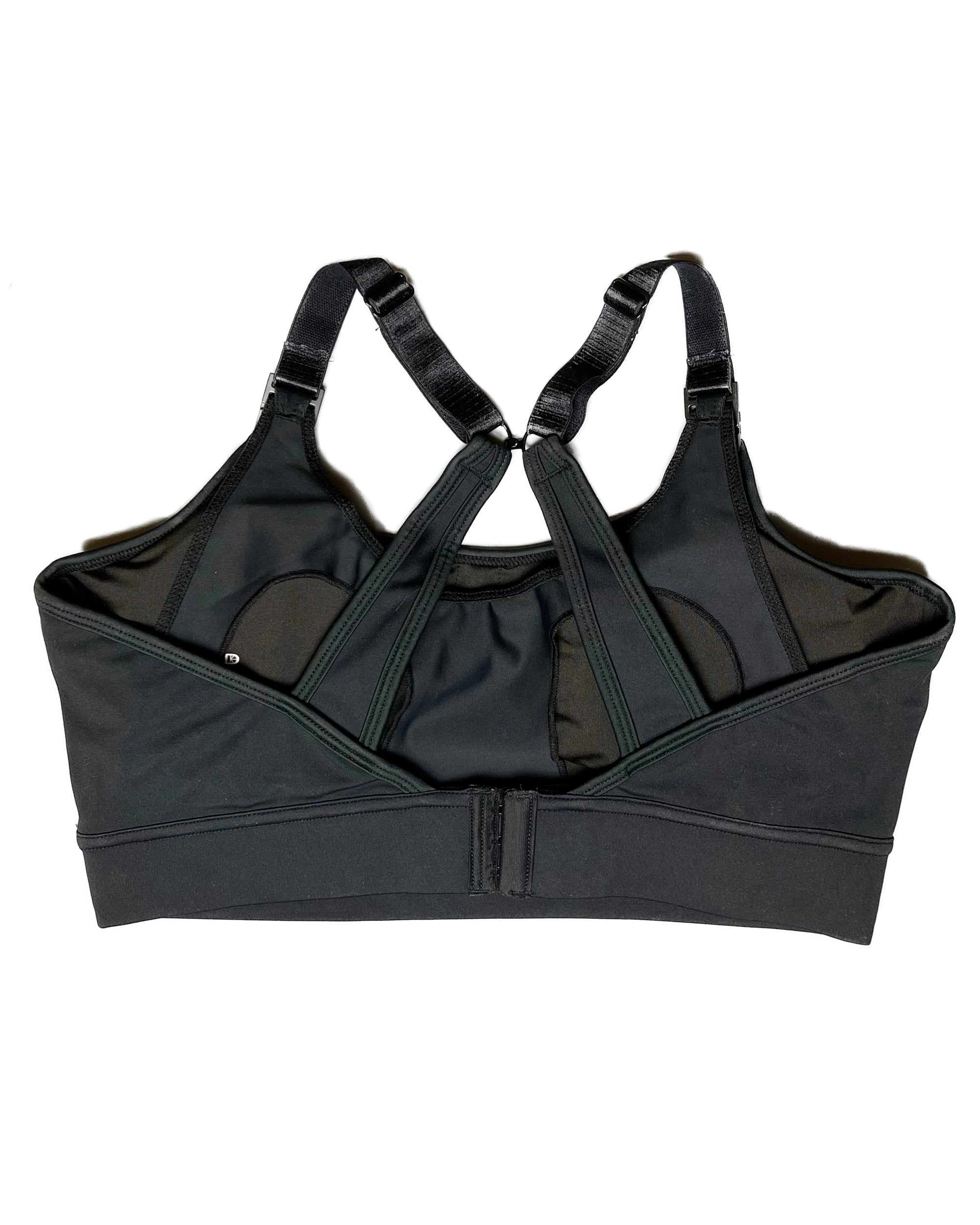 Maternity &amp; Nursing Sports Bra | B–F Cup | Black