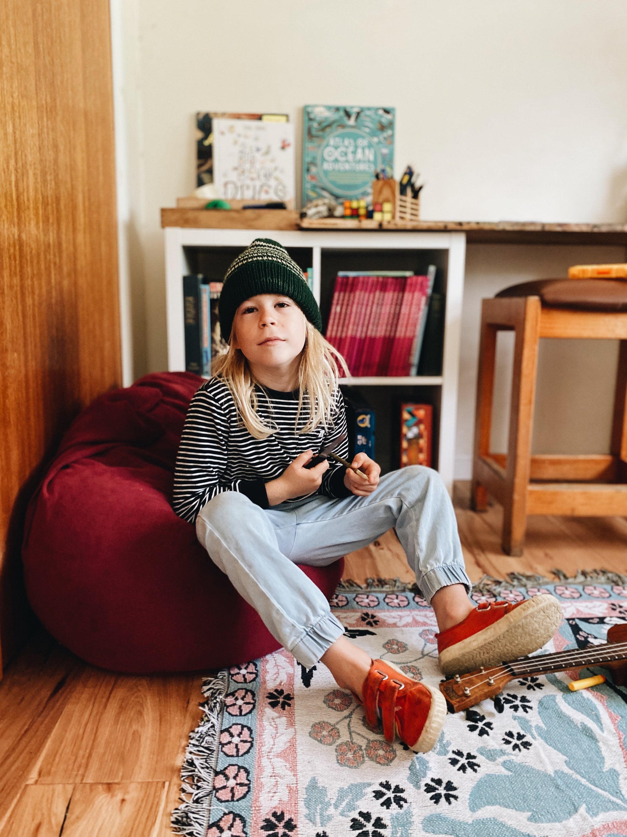 All You Need is Love&#39; Woven Picnic Rug / Throw