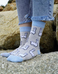Save the Alpaca Bamboo Socks