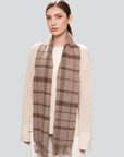 Alpaca Plaid Scarf