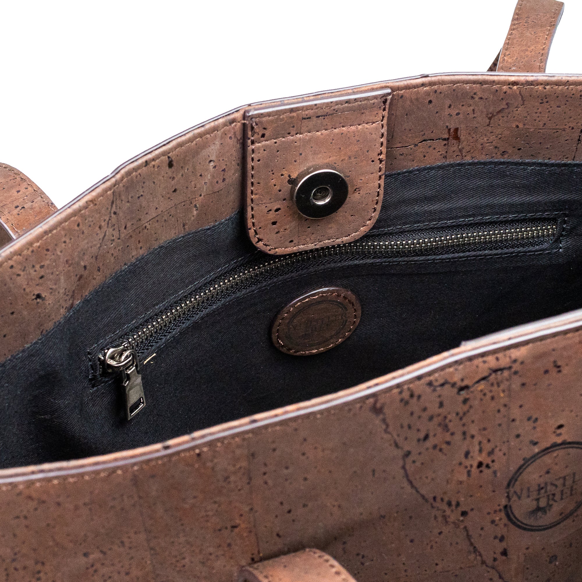 Amadora Tote Bag - BROWN