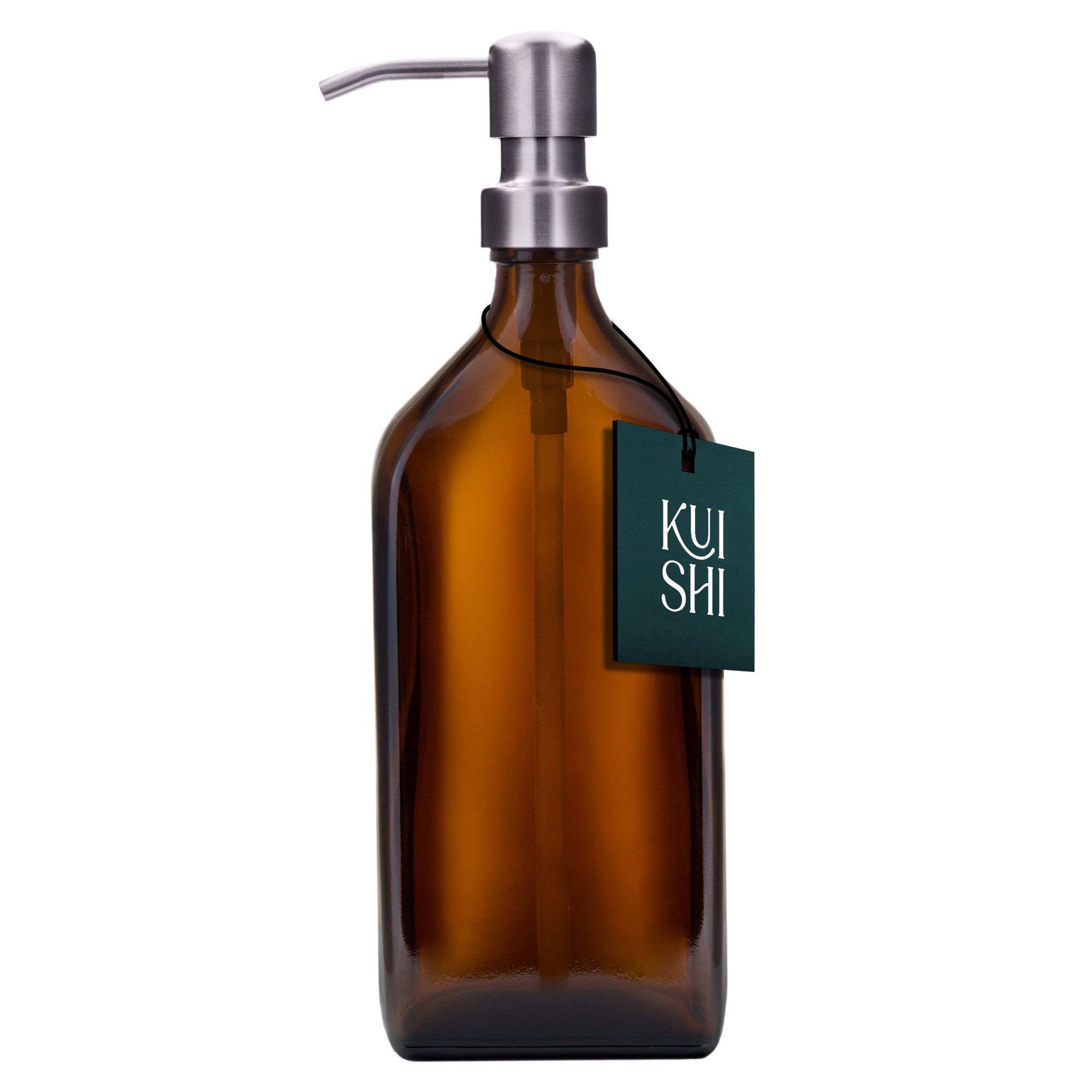 Rectangle Dispenser Stainless Steel Pump-2