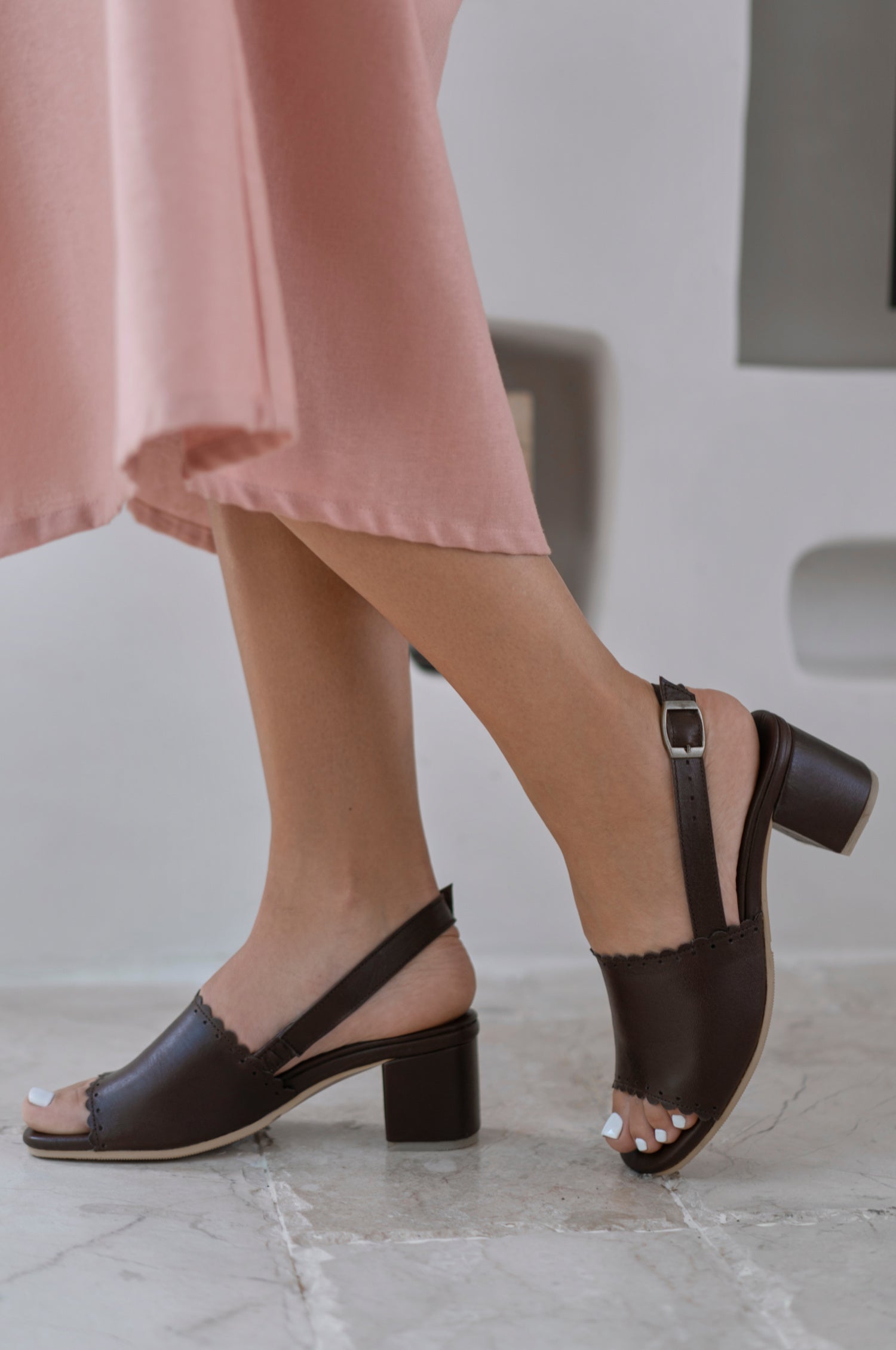 Amber Low Heel Sandals-0