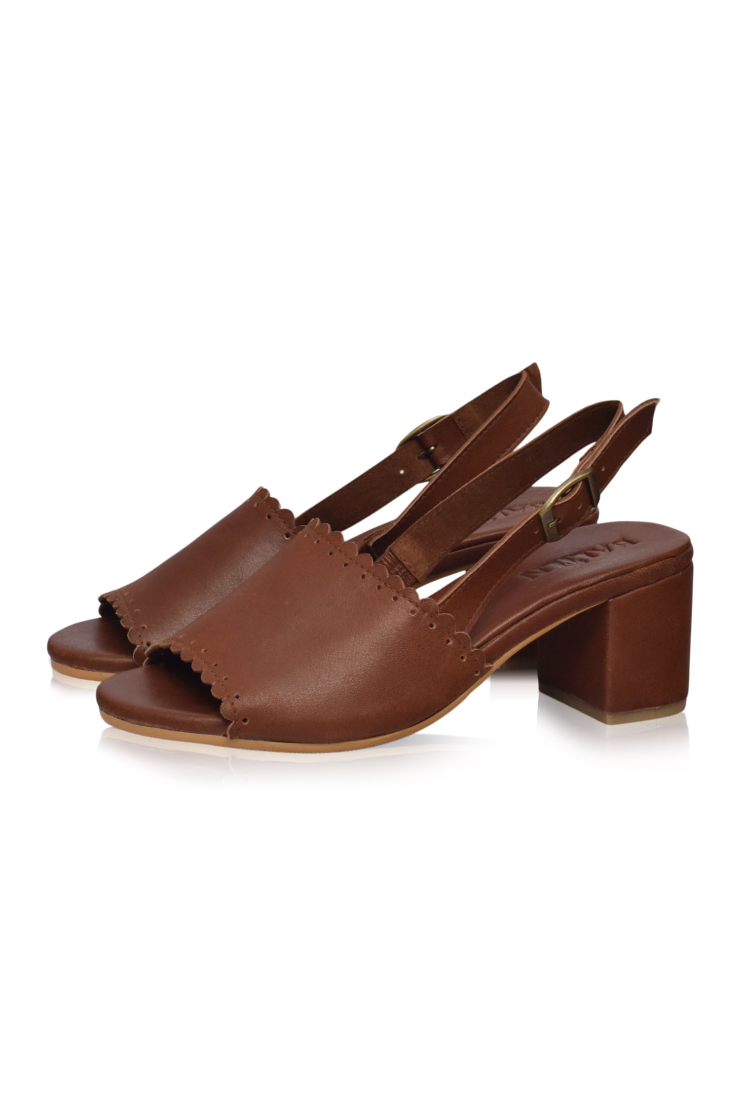 Amber Low Heel Sandals (Sz. 4)