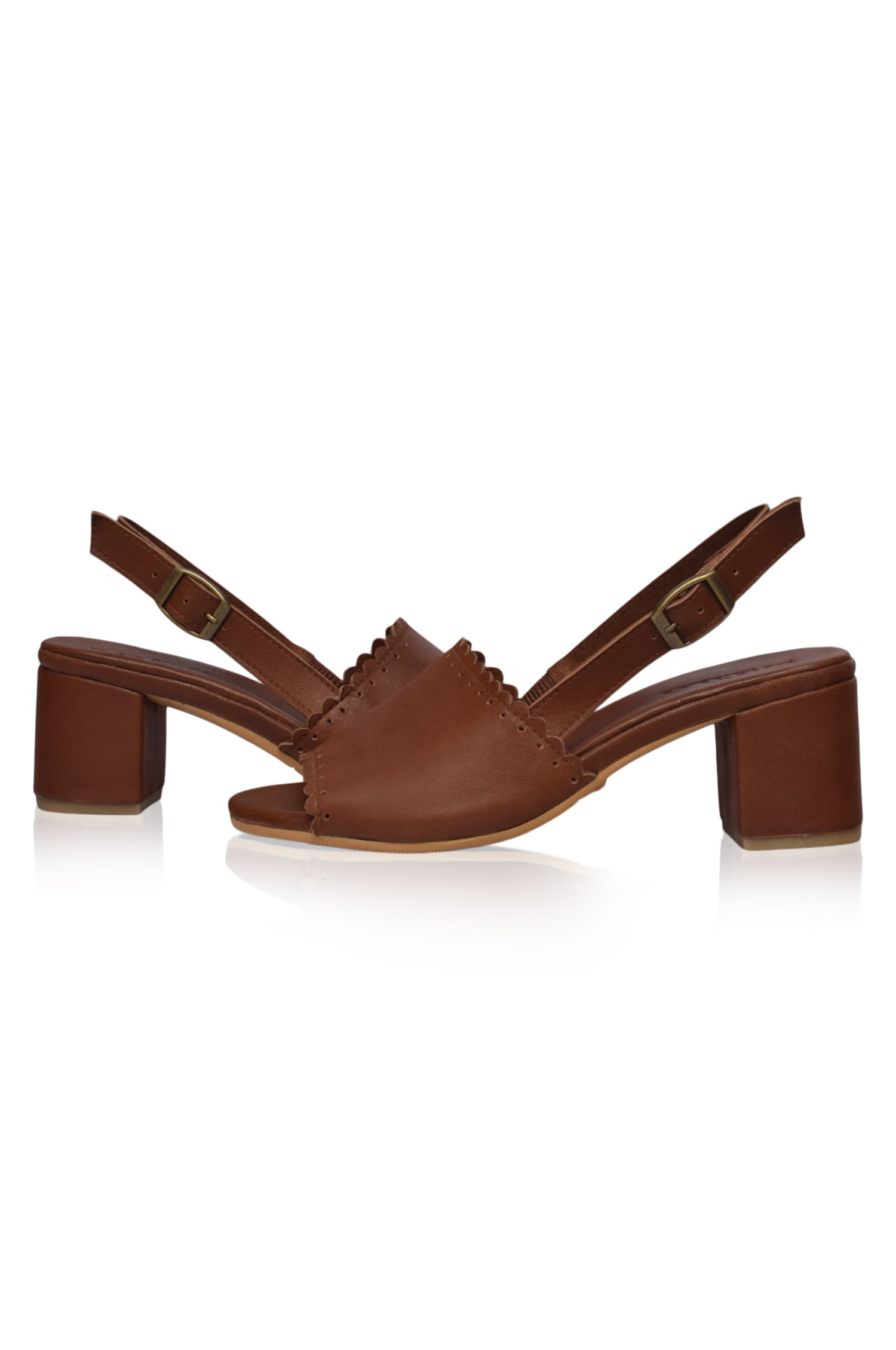 Amber Low Heel Sandals (Sz. 4)