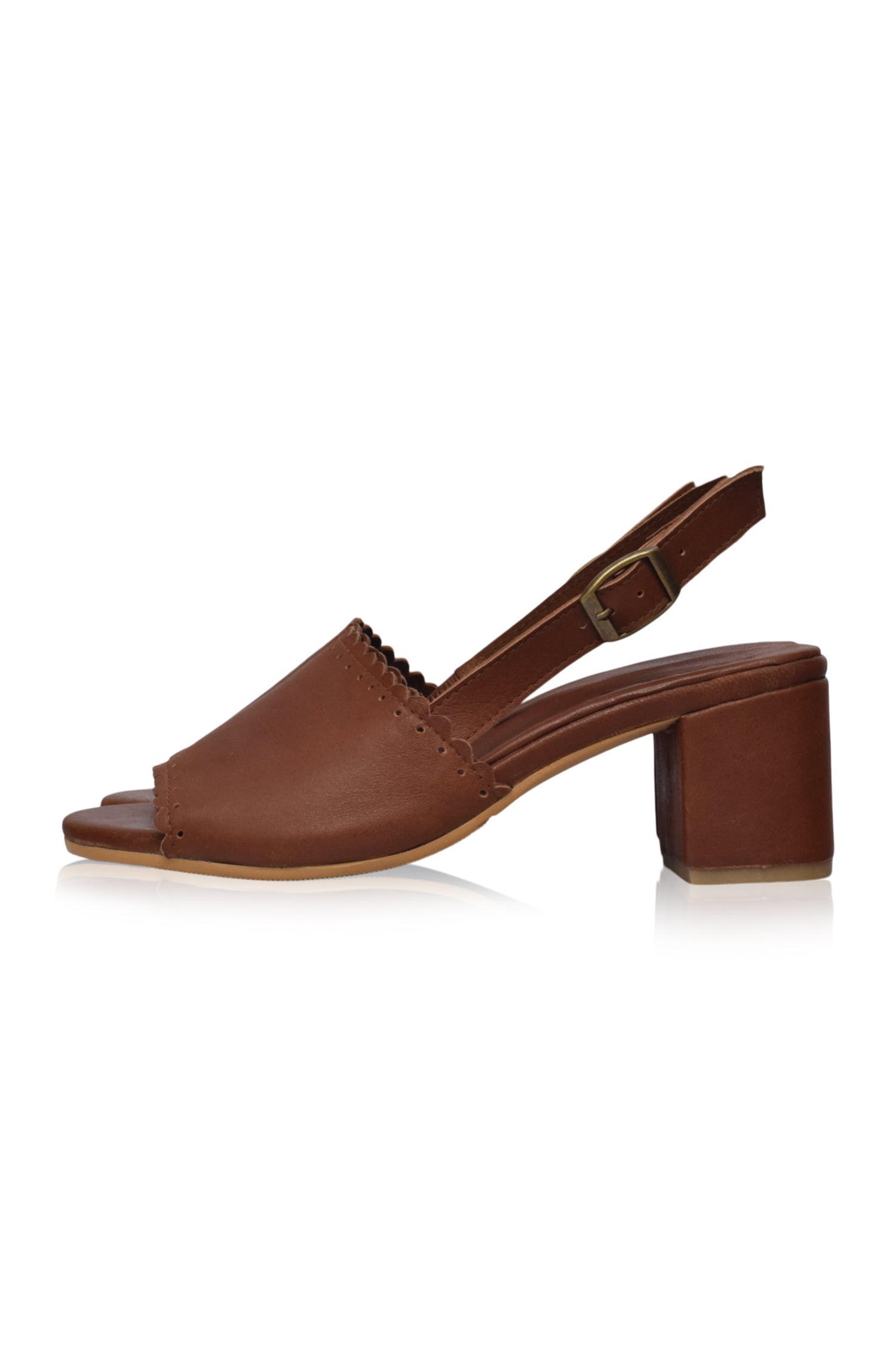 Amber Low Heel Sandals (Sz. 4)