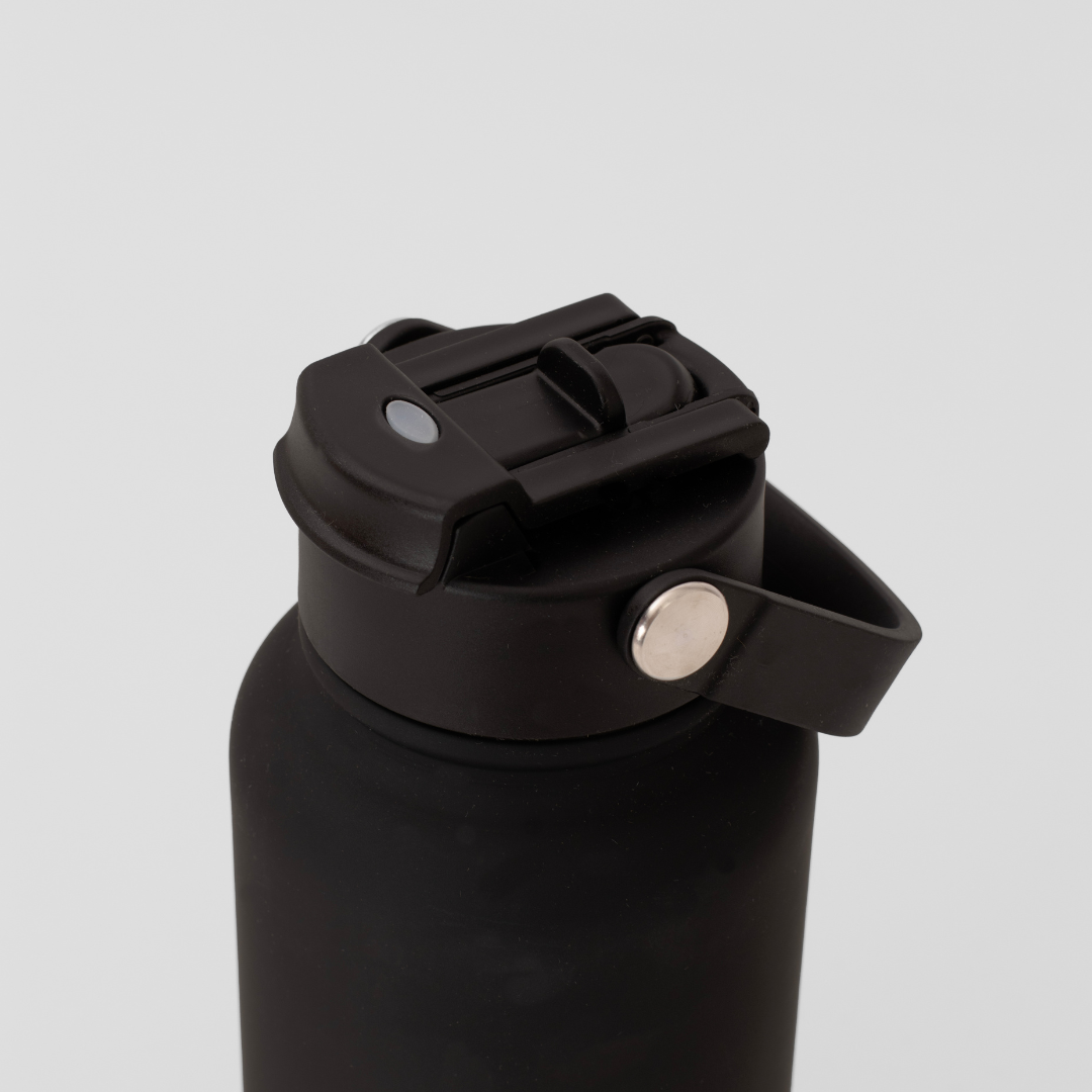 Amp Water Bottle Black