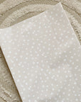 Anti-Roll Wedge Baby Changing Mat - Sand Animal Print