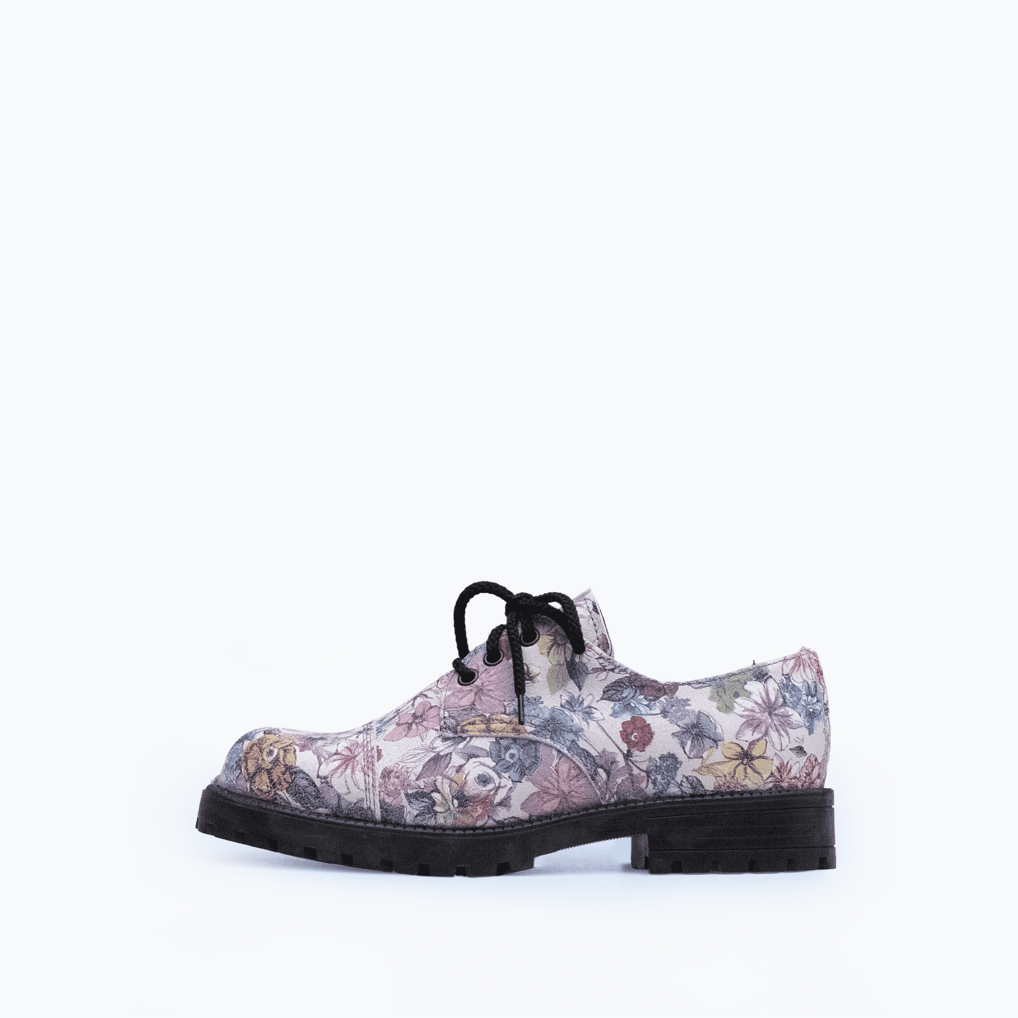 Natural Leather Lace Up Shoes