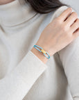 Golden Regent Cord Bracelet