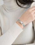 Snow Regent Cord Bracelet