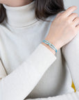 Silver Soho Cord Bracelet