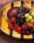 Artisan Upcycled End Grain Fruit Bowls (2 Patterns & 2 Sizes Available)