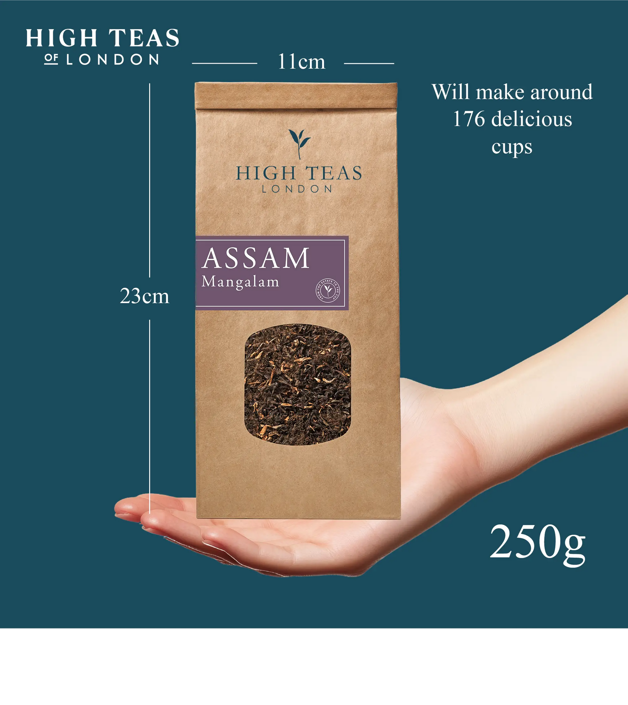Assam Hunwal 2nd Flush TGFOP1 Loose Leaf Black Tea