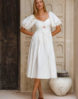 Atrani Puff Sleeve Dress