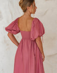 Atrani Puff Sleeve Dress