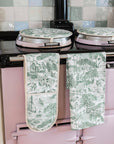 Lake District Toile Tea Towel