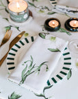 Snowdrop and Hellebore Napkins (Pair)