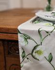 Snowdrop and Hellebore Table Runner