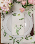 Snowdrop and Hellebore Napkins (Pair)