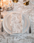 Soft Toile Napkins (Pair)