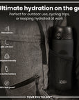 Bottle, Recyclon, Black, 750ml