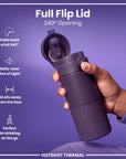 Insulated Steel, Travel Mug, Blackberry, 360ml