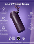Insulated Steel, Travel Mug, Blackberry, 360ml