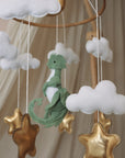 Handmade Dinosaur babymobile-1