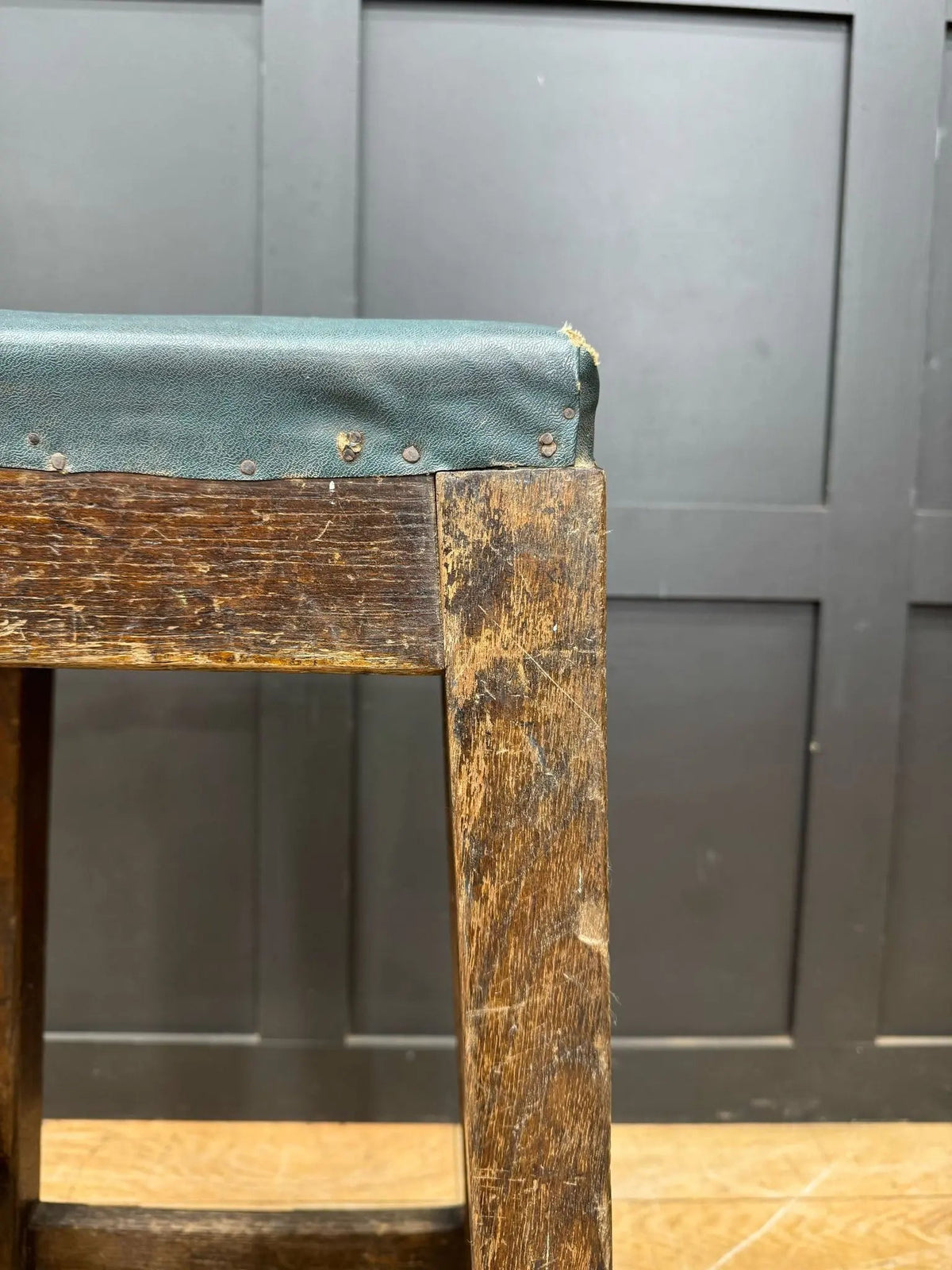 Vintage Railway Stool / Mid Century L.N.E.R train Station / Stool Seating Seat