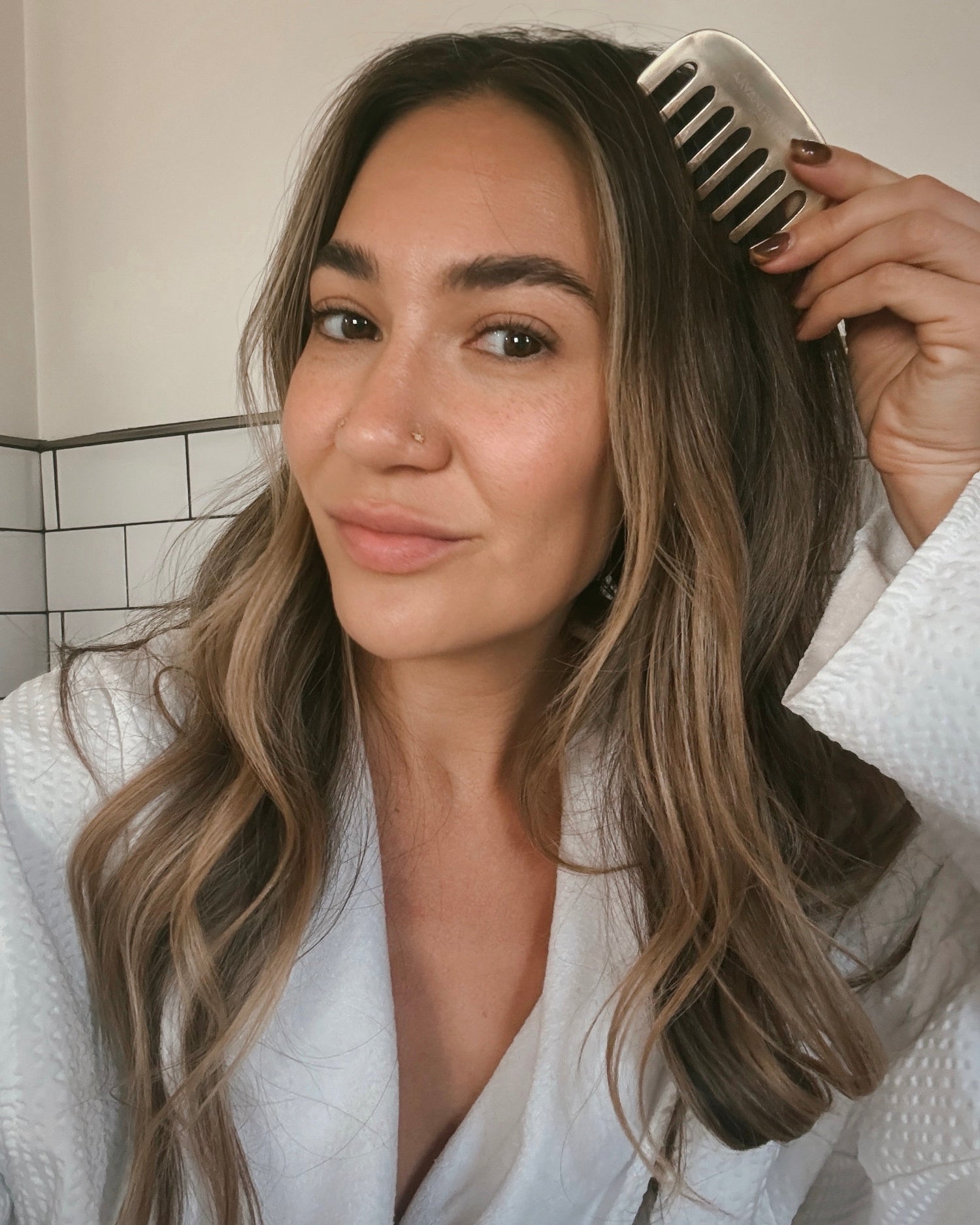 Kansa Comb | Ayurvedic Tool for Hair Growth &amp; Scalp Health-2