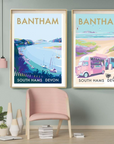 Bantham Buses Limited Edition Art Print A0