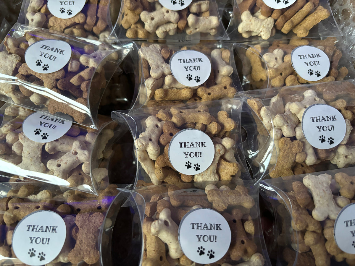 Dog Biscuit Treats - Pick N Mix Thank You Boxes