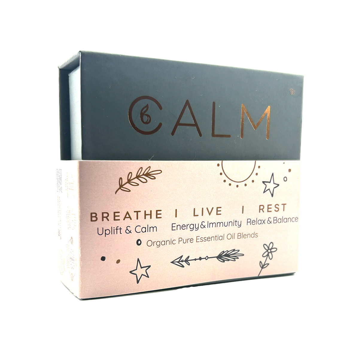 Aroma Diffuser with Blended Oil Steps - Stress relief, Energy Boost, Sleep &amp; Hormone Balance