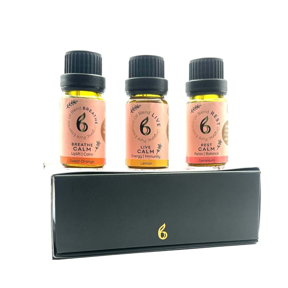 Aroma Diffuser with Blended Oil Steps - Stress relief, Energy Boost, Sleep &amp; Hormone Balance