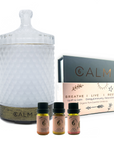 Aroma Diffuser with Blended Oil Steps - Stress relief, Energy Boost, Sleep & Hormone Balance