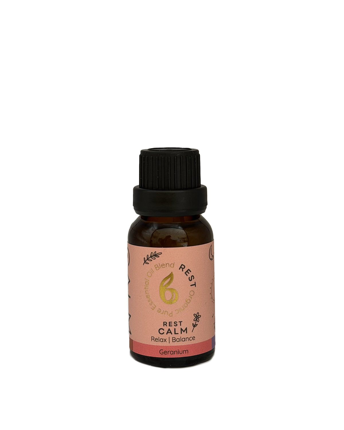 Keyring Diffuser &amp; Rest Calm Organic Essential Oil 10ml