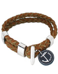 Braided Leather Corfu Bracelet