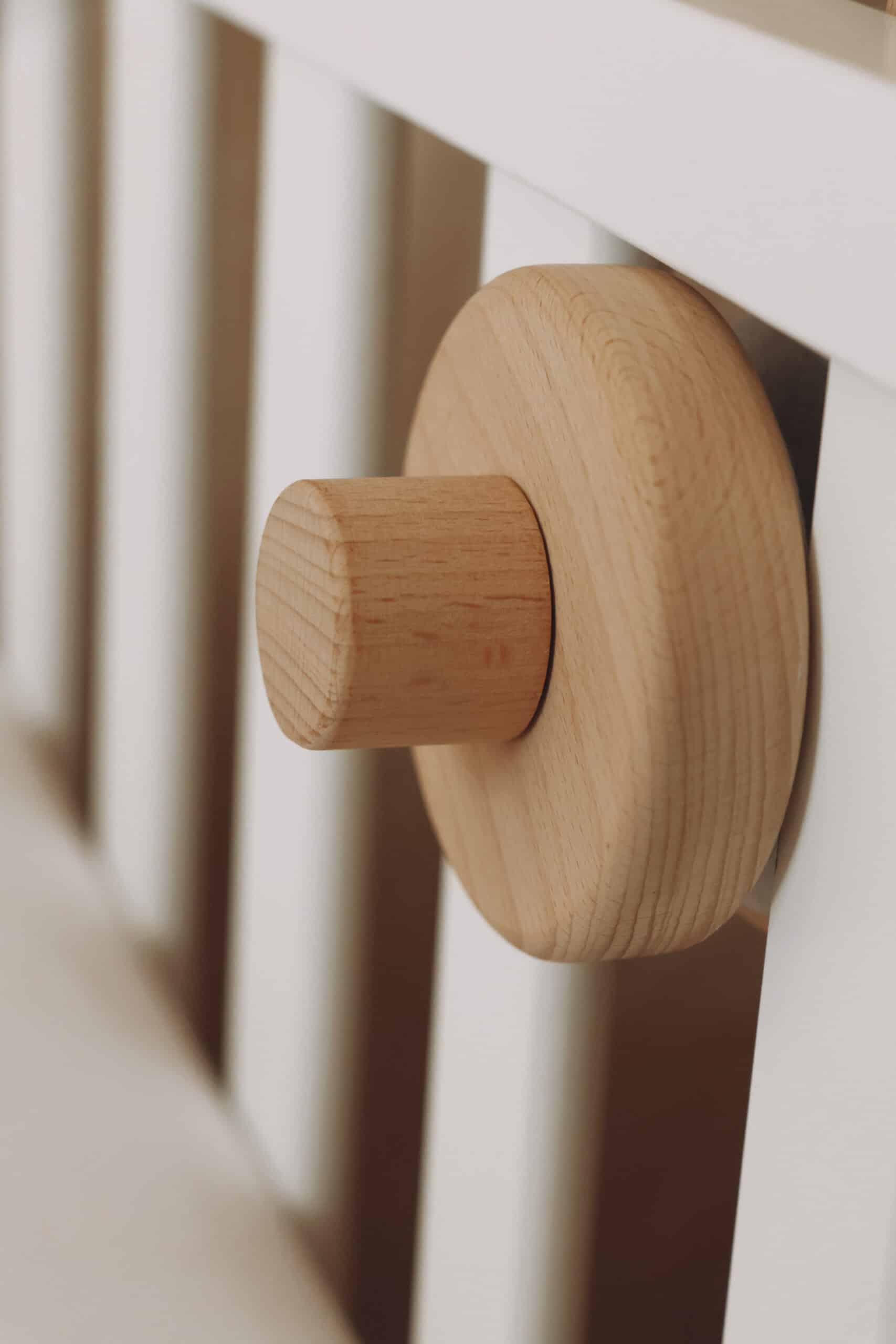 Wooden baby mobile arm fixed-7