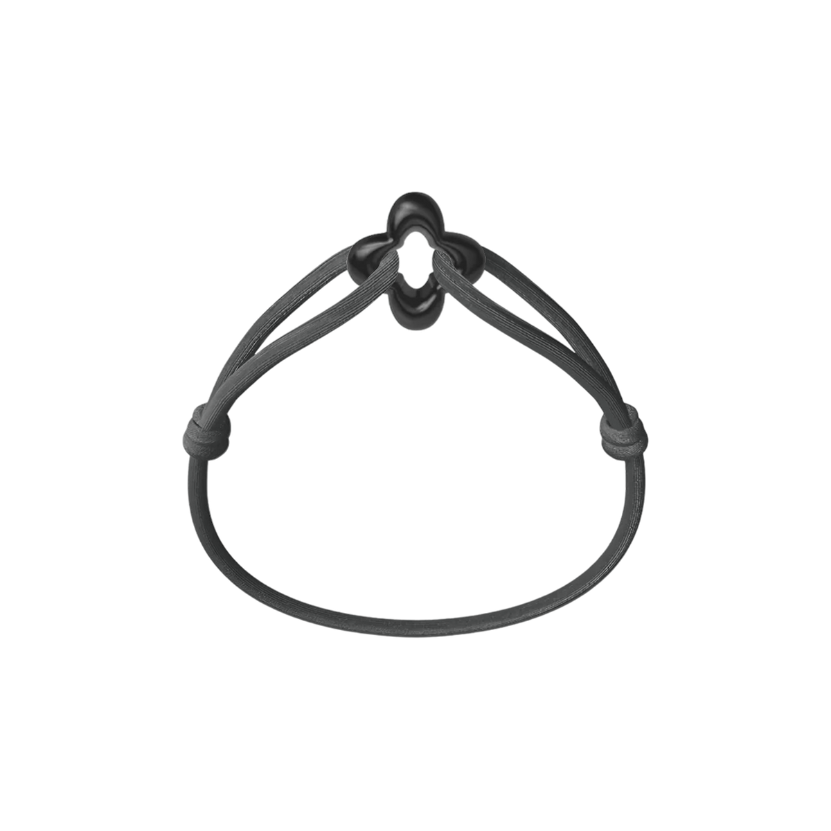 Black Clover Cord Bracelet