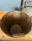 Galvanised Log Basket Carrier / Plant Pot /  Christmas Tree Planter Patio Pail B
