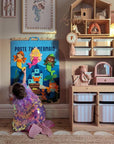 Paste The Mermaid Felt Play Board-Magical Sensory Dress up activity for kids | The Playmakers Co