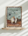 Desert Cowboy Art Print