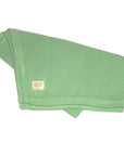Sage Green Organic Cotton Knitted Blanket – 100 X 80cm