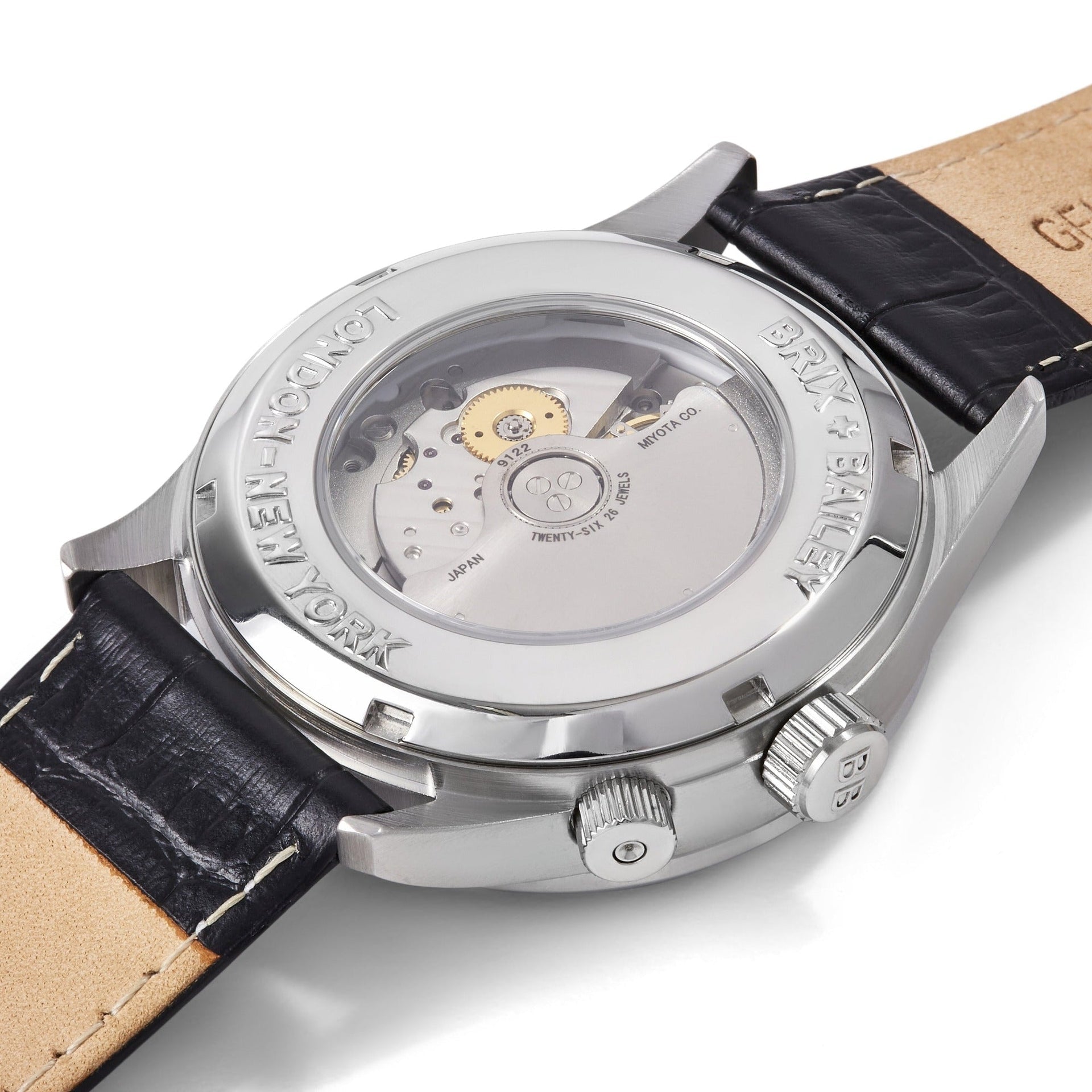 The Brix+Bailey Heyes Chronograph Mens Unisex Balck Wrist Watch Automatic Watch Form 1 Mens Watch